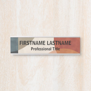 Boho Custom Name Door Sign