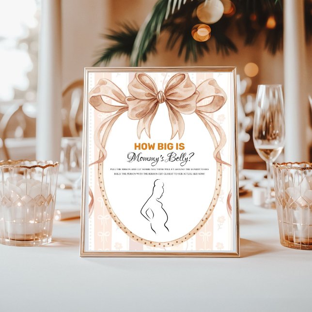 Boho cute Little Pie on the way baby Shower sign (Creator Uploaded)