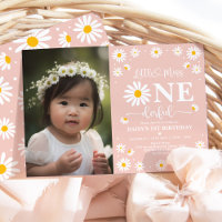 Boho Daisy Little Miss ONEderful Photo Birthday