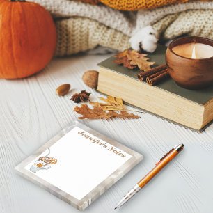 Boho dark Fall theme warm coffee Notes