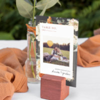 Boho Dark Floral Greenery Botanical | Wedding