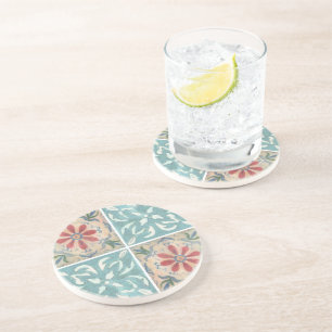 Boho Decorative Mulitple Tile Sandstone Coaster