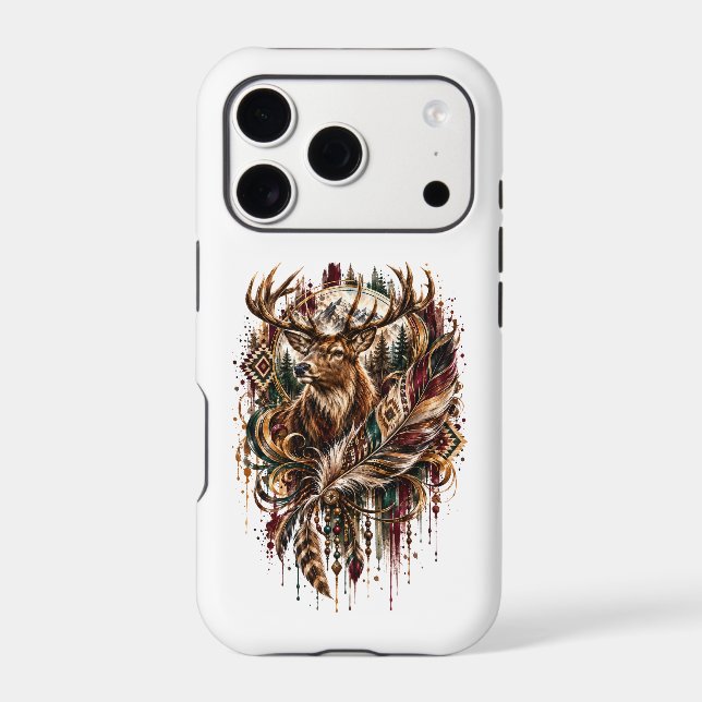 Boho Deer, Dreaming of Deer (Back)