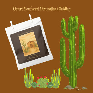 Boho Desert Southwest Rustic Wedding Favour Bags