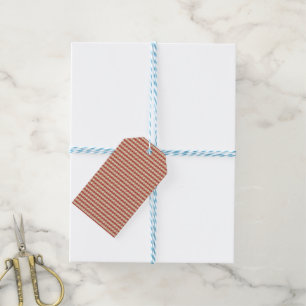 Boho Desert Stripe Pattern Design Gift Tags