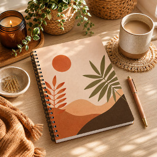 Boho Desert Sun Notebook