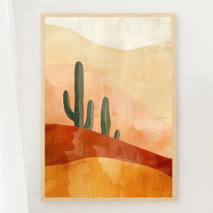 Boho Desert Tranquil Print 1 of 3 Poster