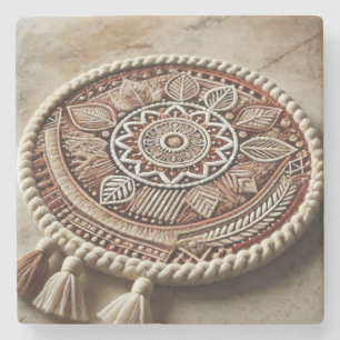 Boho design coaster 