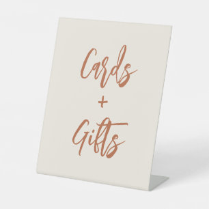 Boho Dessert Wedding Cards and Gifts Sign