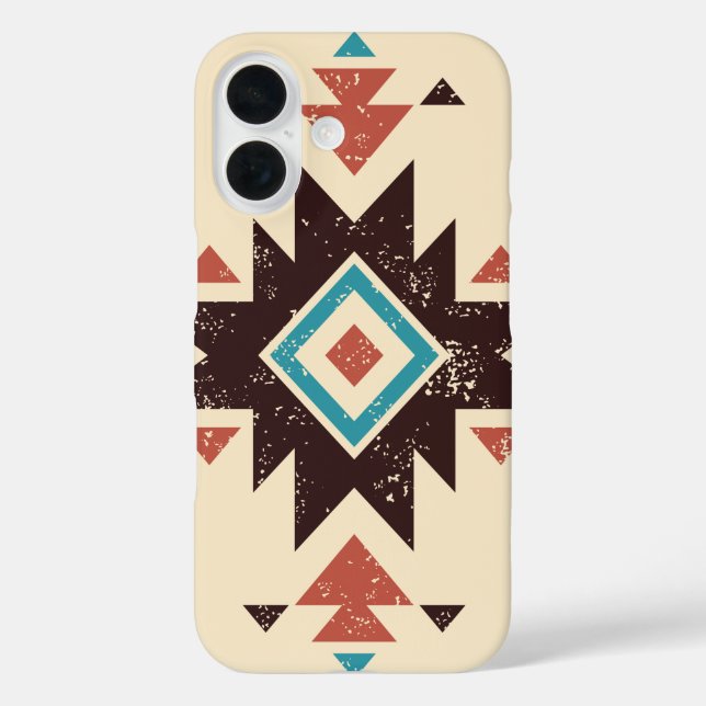 Boho Diamond Emblem Case-Mate iPhone Case (Back)