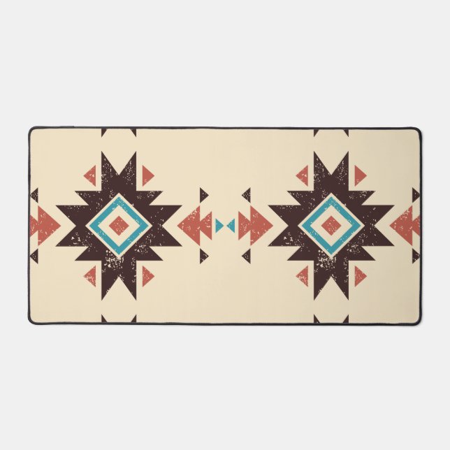 Boho Diamond Emblem Desk Mat (Front)