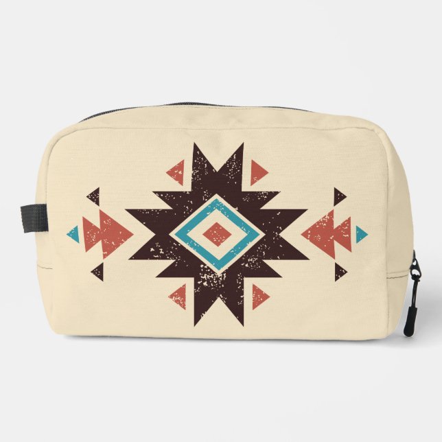Boho Diamond Emblem Dopp Kit (Front)