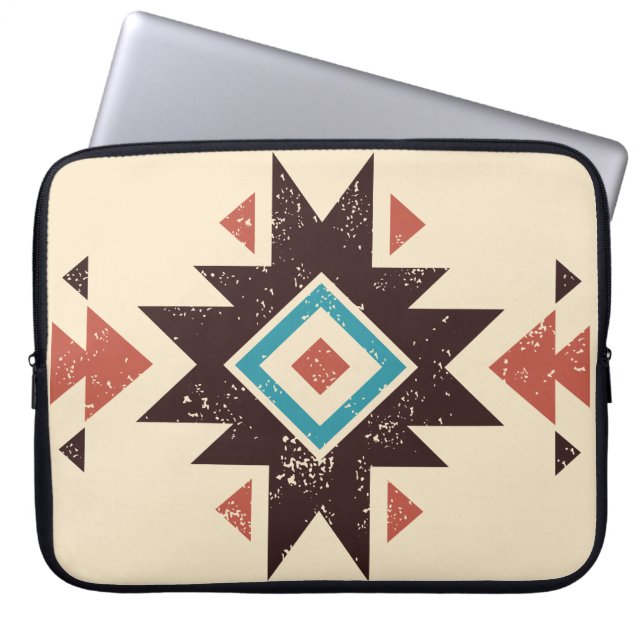 Boho Diamond Emblem Laptop Sleeve (Front)