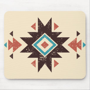 Boho Diamond Emblem Mouse Mat