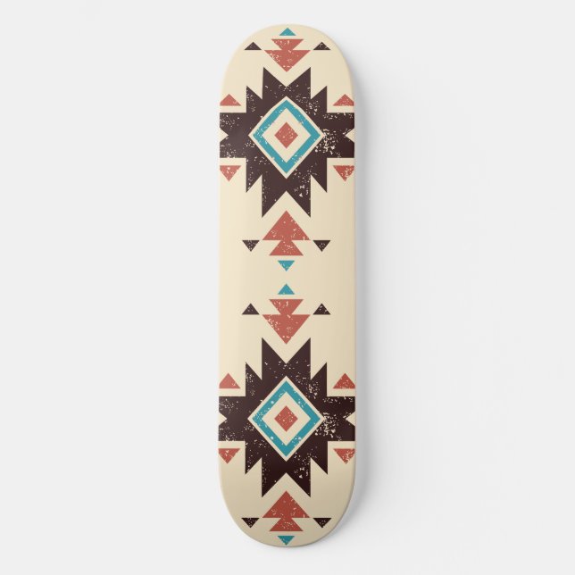 Boho Diamond Emblem Skateboard (Front)