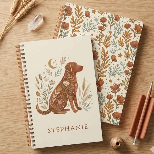 Boho Dog Planner – Dog Mom Gift (Dog lover planner)