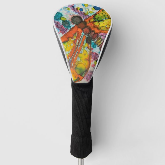 Boho DragonFly Collection Golf Head Cover (Front)