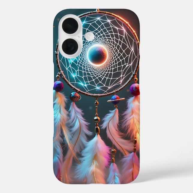 Boho Dreamcatcher iPhone 16 Case (Back)