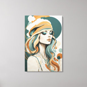  “Boho Dreamscape” Canvas Print