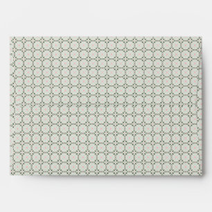 Boho Eclectic Intricate Delicate Christmas Pattern Envelope