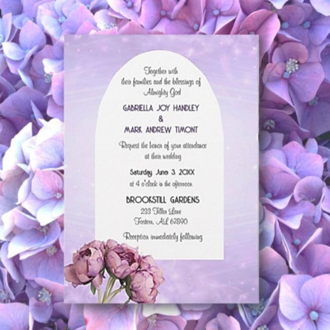 BOHO Elegance! Graceful Wedding Flat Invitation (Creator Uploaded)