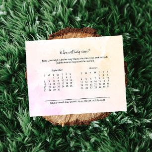 Boho Elephant Baby Shower Arrival Prediction