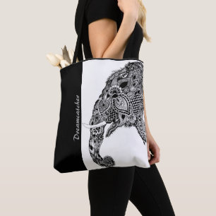 Boho Elephant Dreamcatcher - Tote Bag