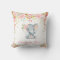 Boho Elephant Pink Gold Baby Girl Nursery Decor