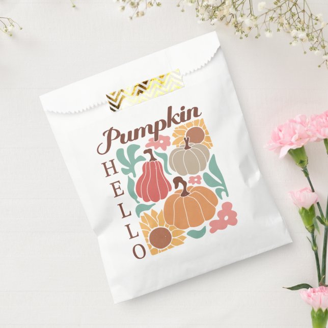 Boho Fall Autumn Quote  Favour Bags (Sealed)