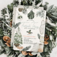 Boho Favourite Things Gift Exchange Holiday