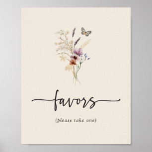Boho Favours Poster
