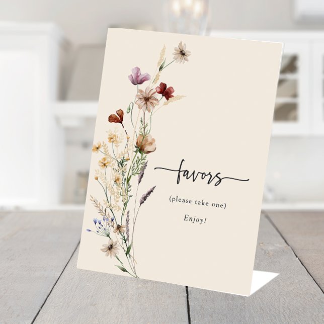 Boho Favours Sign (Boho Favors Sign
)