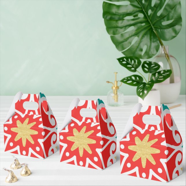 Boho Fiesta Geometric Favour Box (Multiple)