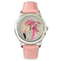 Boho Fiona Flamingo Watch