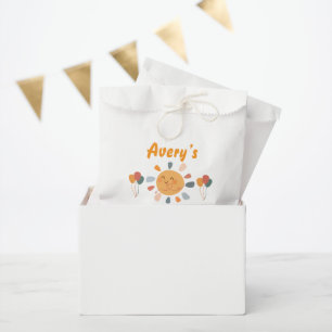 Boho First Trip Around the Sun 1st Birthday Favour Bags