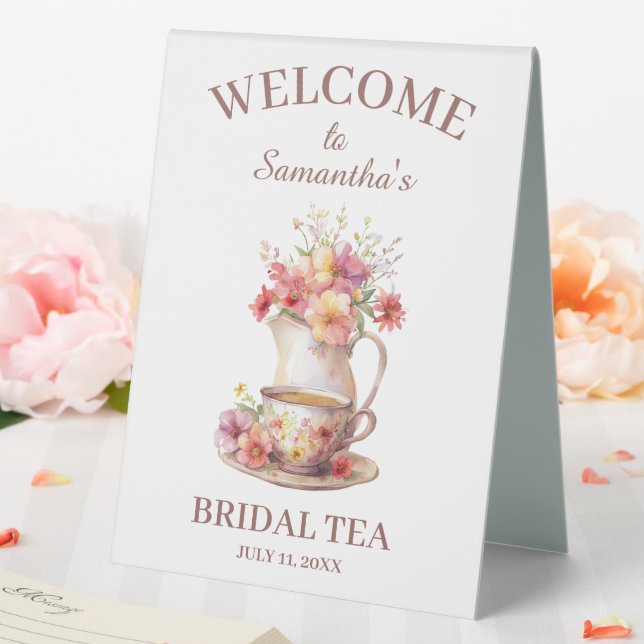 Boho Flora Terracotta Bridal Shower Tea (In SItu (Wedding))