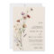 Boho Floral All-In-One Wedding Invitations