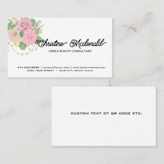 Boho Floral Business Cards - Design Yours Online!