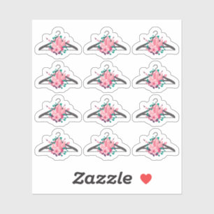 Boho Floral Crystals Clothes Hanger Fashion Closet