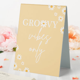 Boho Floral Daisy Groovy Birthday Groovy Vibes