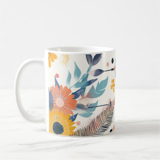 Boho Floral Dreamcatcher Mug