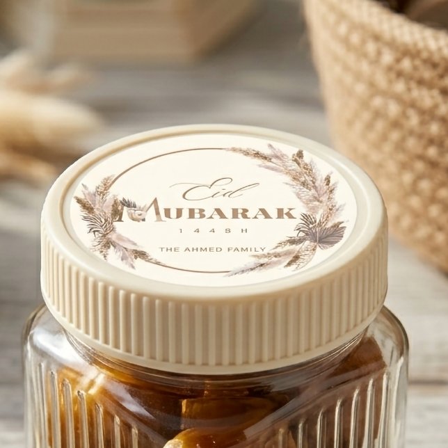 Boho Floral Eid Mubarak Sticker (Creator Uploaded)