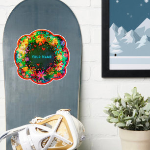 Boho Floral Fun Custom Name Inspirivity Trendy