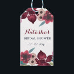 Boho Floral Garden Bridal Shower  Gift Tags<br><div class="desc">Boho Floral Garden Bridal Shower Gift Tags</div>