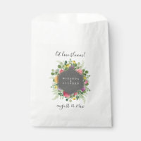 Boho Floral Let Love Bloom Wedding Flower Seeds