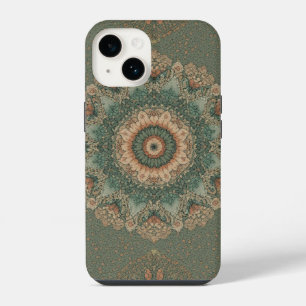 Boho Floral Mandala Watercolor iPhone Case