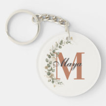 Boho Floral Monogram Personalised