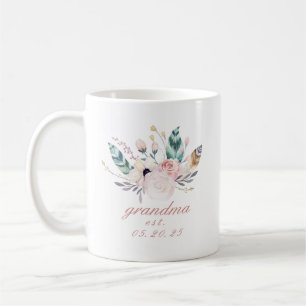 Boho Floral Mother’s Day Gift Grandma Coffee Mug