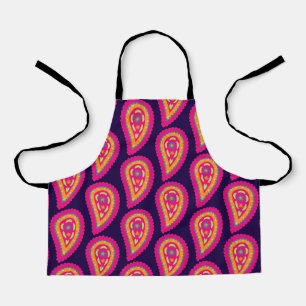 Boho Floral Motif Apron