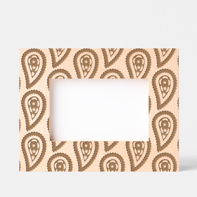 Boho Floral Motif Etched Frames (Front)